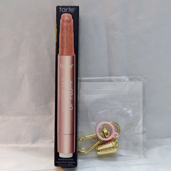 tarte X Dunkin Maracuja Juicy LipPlump /W Charm-Rosy Mauve or Rosy Copper- NWT - Picture 7 of 9